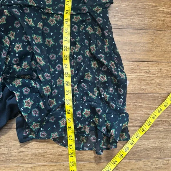 Kate Moss x Topshop star print chiffon dress size 6 - Picture 9 of 9